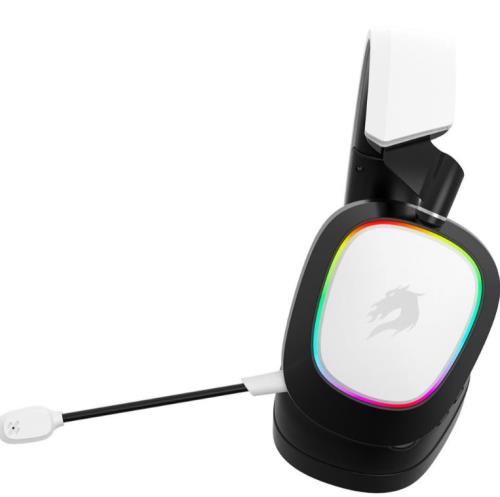 GameBooster WBH23W Nemesis PRO RGB Wireless 2.4G+BT Beyaz Oyuncu Kulaklığı